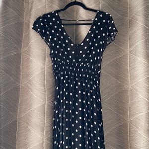 Polka Dot Maxi Dress